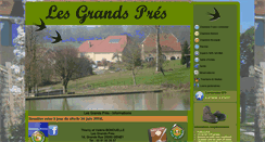 Desktop Screenshot of lesgrandspres-geney.fr